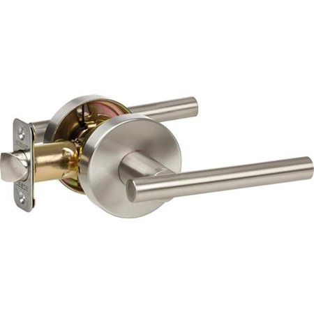 DELANEY CONTEMPORARY Delaney Contemporary 350511 Contemporary Collection Cira Satin Nickel Passage Lever Set; Satin Nickel 350511